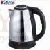 OkaeYa Electric Kettle (1.8 L, Silver, Black)